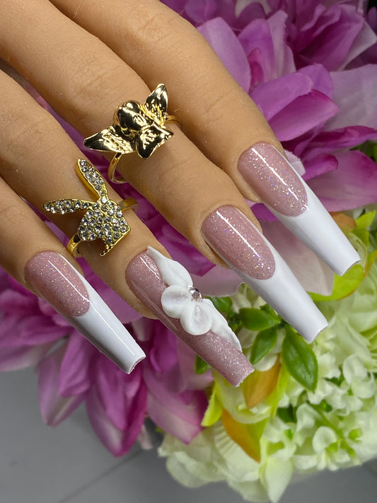 Glitter French